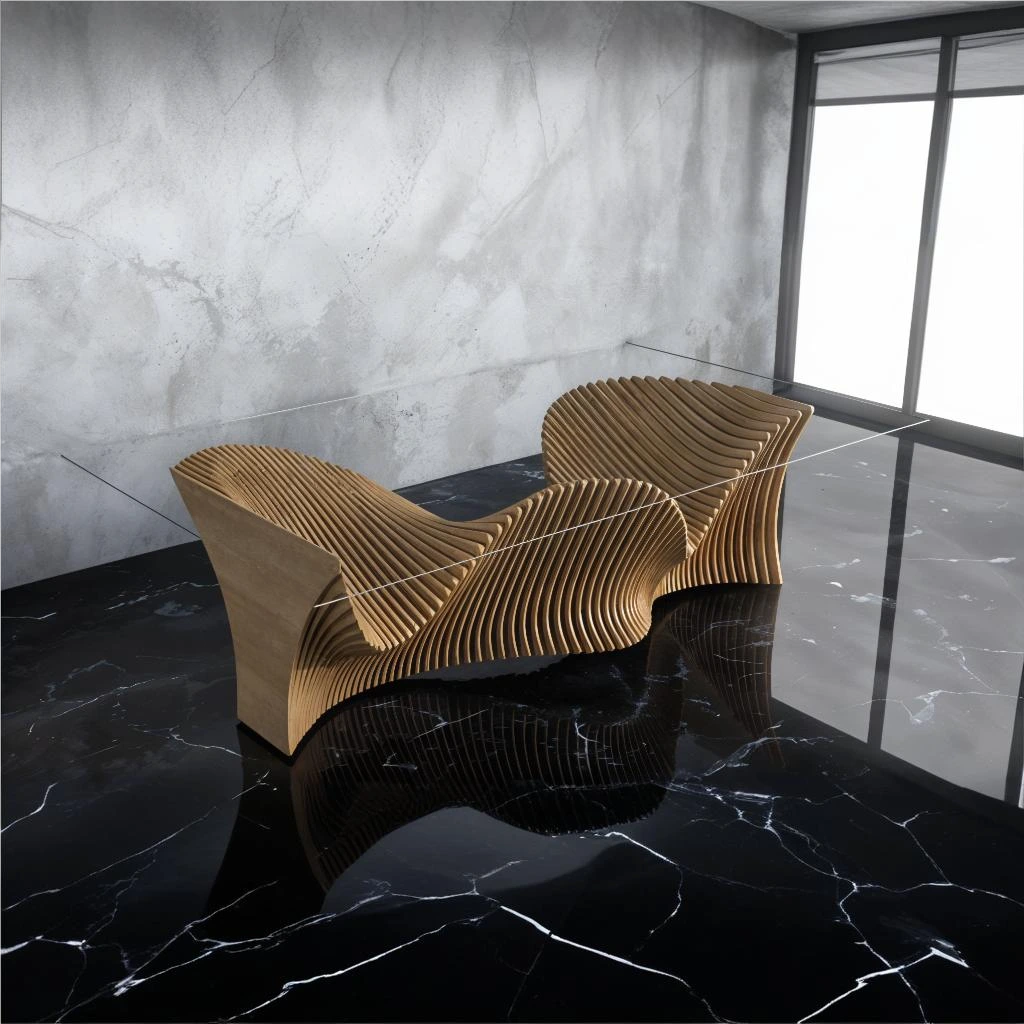 Waveform Dining Table