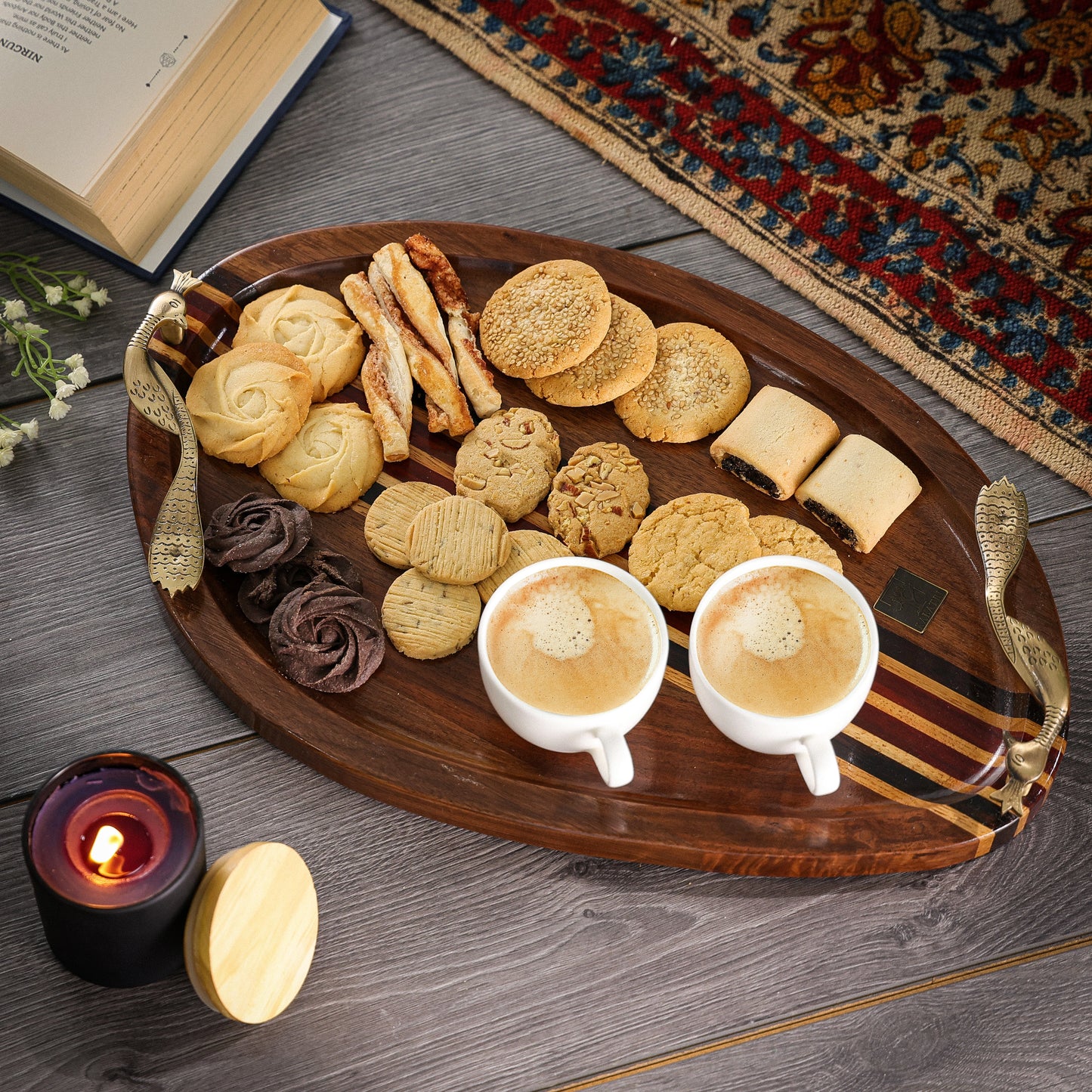Mariner's Craft Wooden Serving Tray