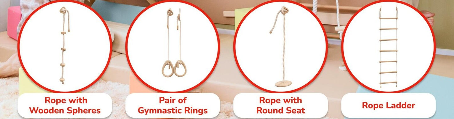 Montessori-inspired Swedish Ladder gym