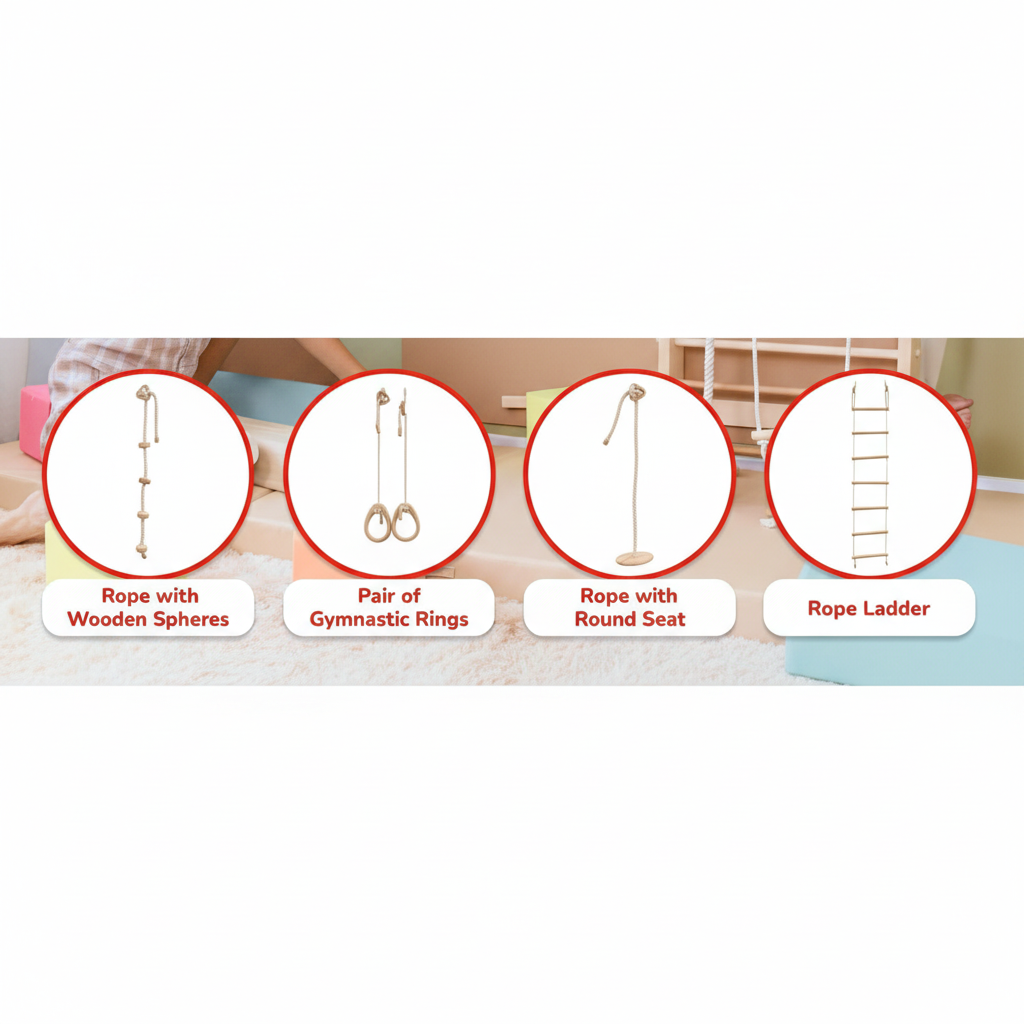 Montessori-Inspired Swedish Ladder Gym – Big Bridge Signature Edition