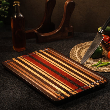 Chopping Board Brass Feet