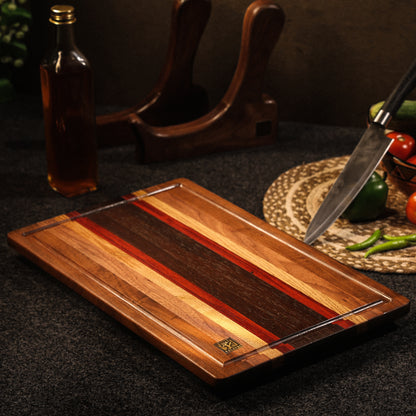 Brass Feet Chopping Board