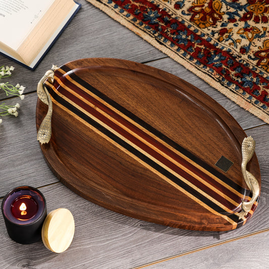 Mariner's Craft Wooden Serving Tray