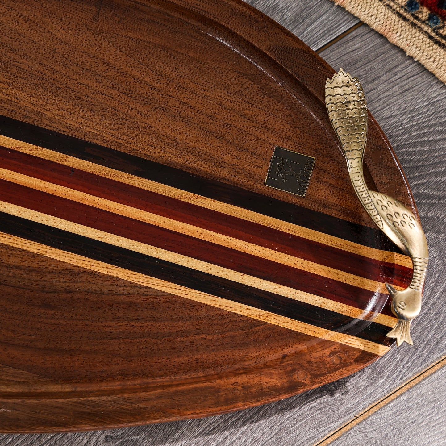 Mariner's Craft Wooden Serving Tray