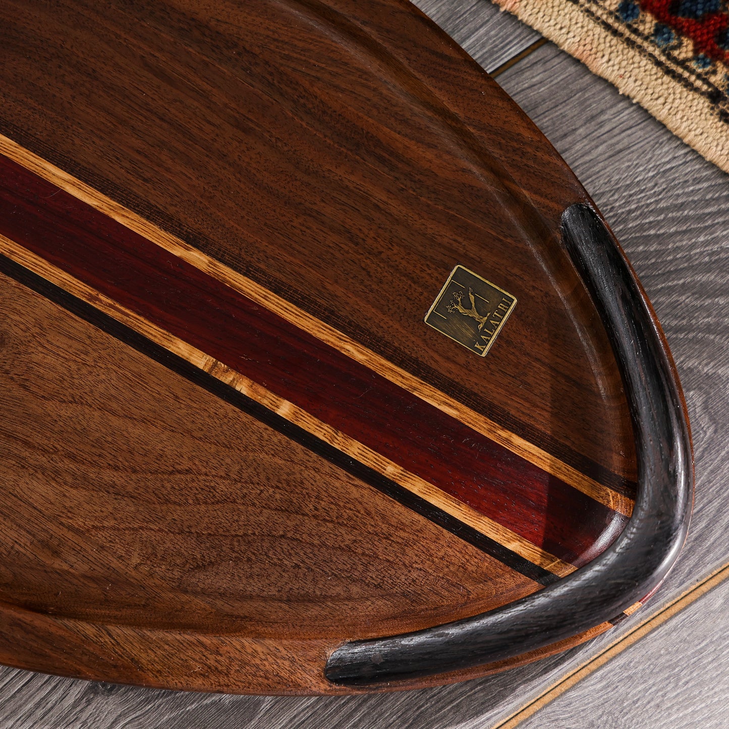 Harborline Collection Wooden Serving Tray