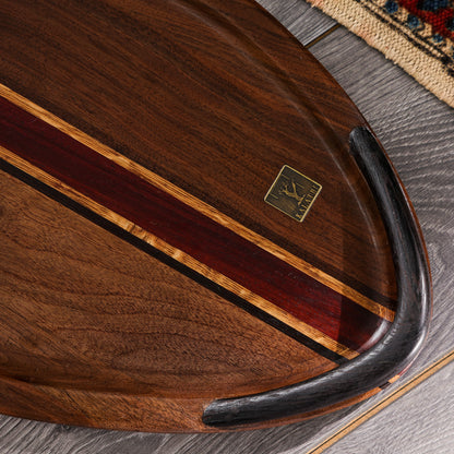 Harborline Collection Wooden Serving Tray