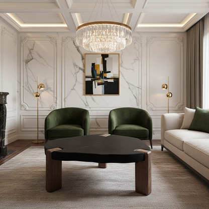 Ebon Crest Coffee Table