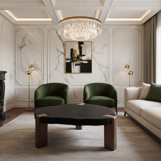 Ebon Crest Coffee Table