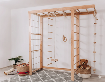 Montessori-inspired Swedish Ladder gym