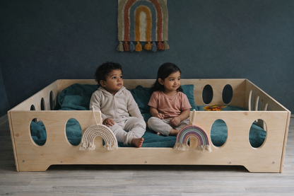Montessori Floor Bed – Birch Ply Toddler Bed