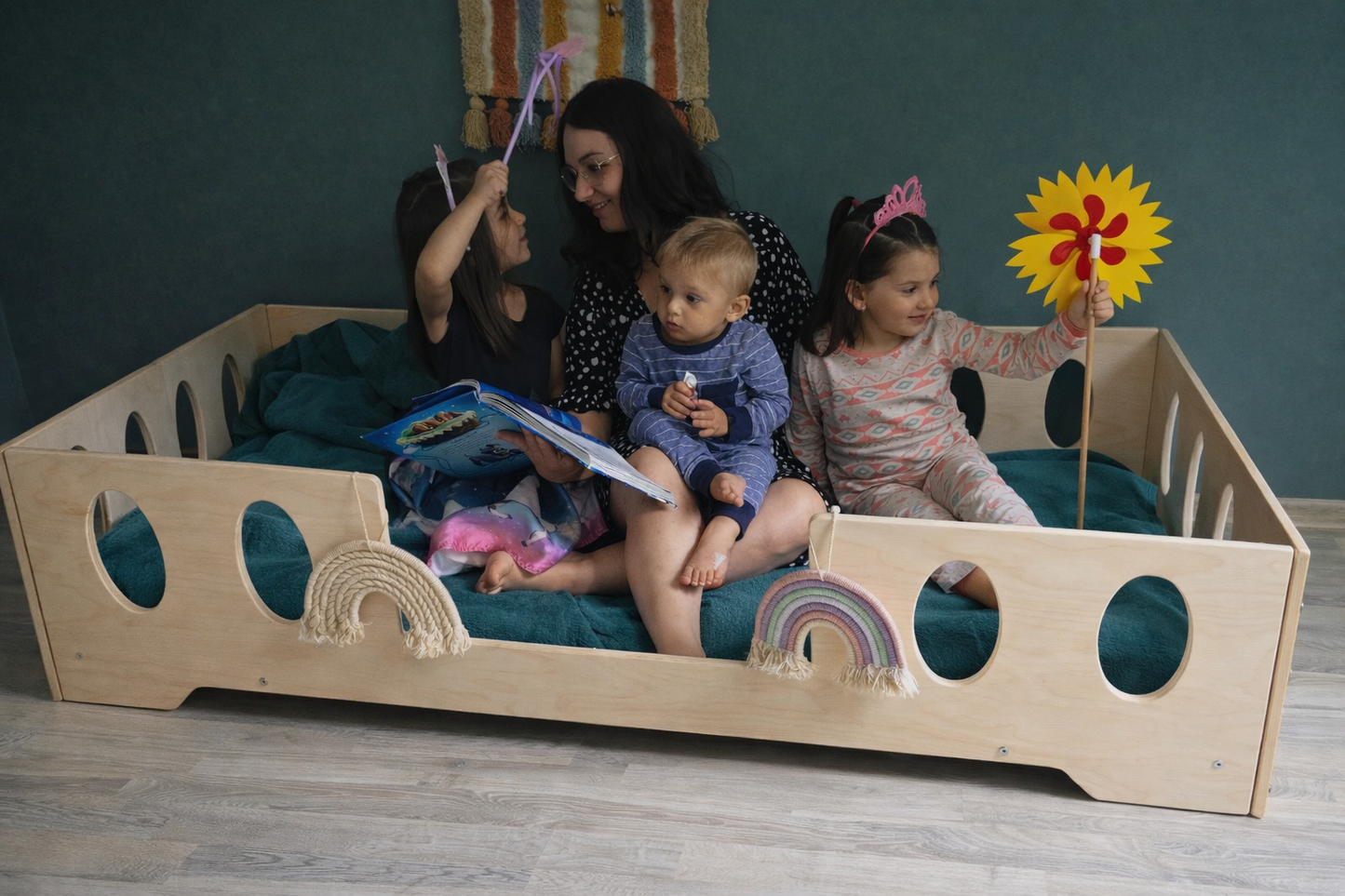 Montessori Floor Bed – Birch Ply Toddler Bed