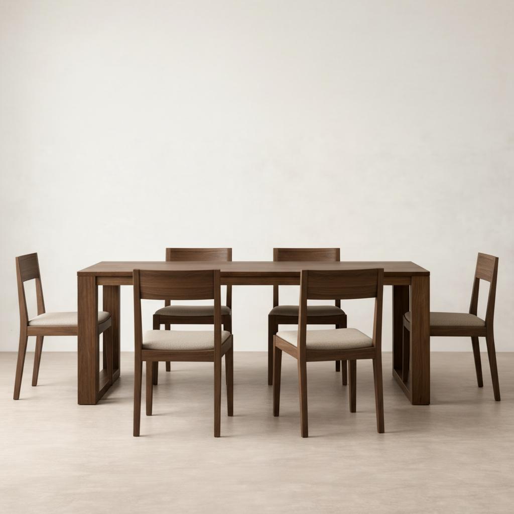 Frame Teak Wood Table