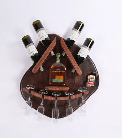 Wall Mounted Wine Rack