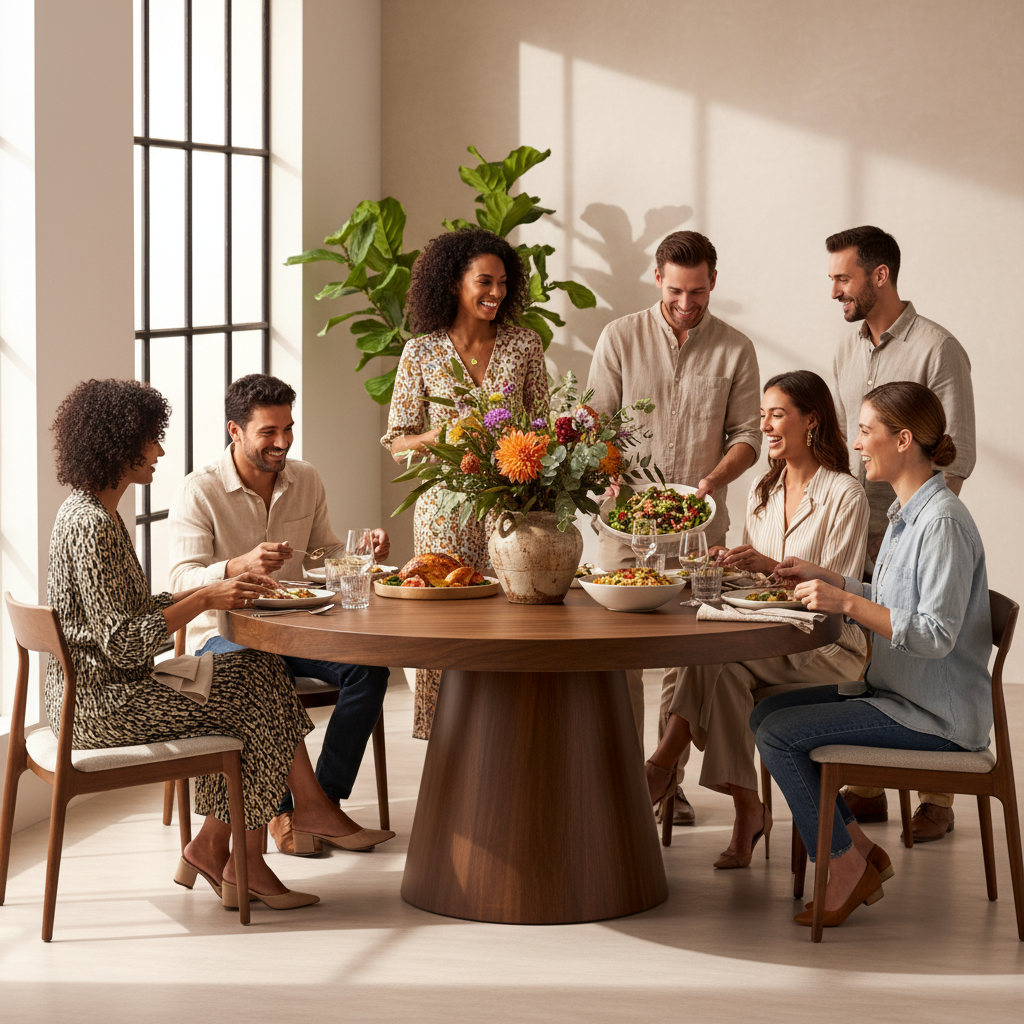 Monolith Pedestal Table