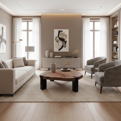 Crown Rift Coffee Table