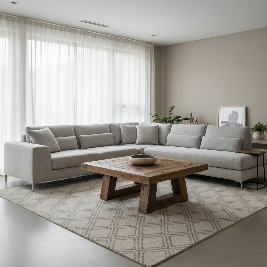Aston Rustic American Oakwood Coffee Table