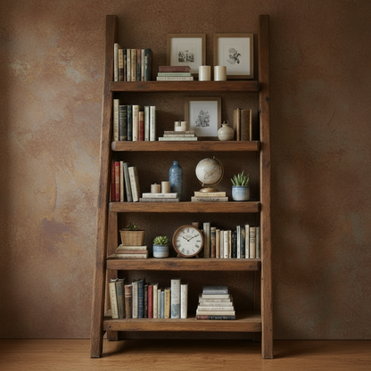 AVENWOOD Rustic American Oakwood Bookshelf