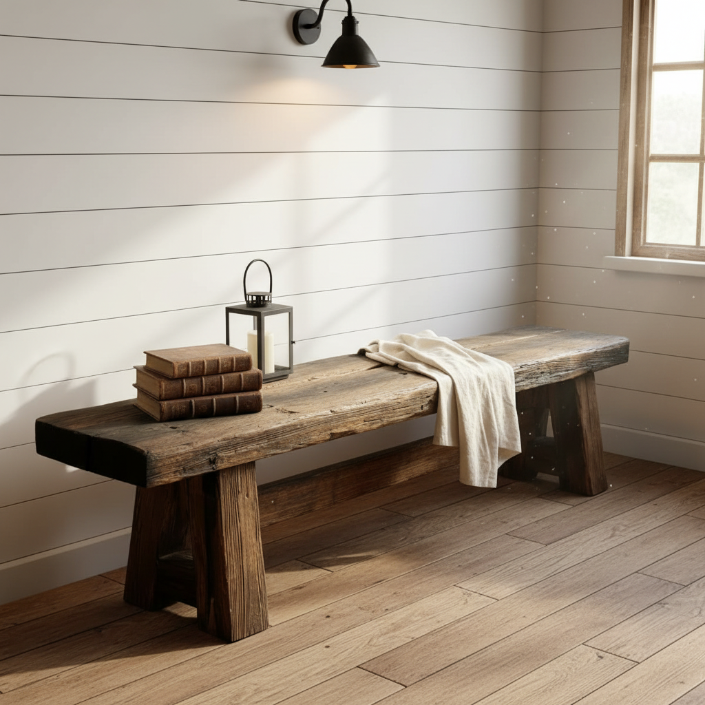 ARLO 55mm Extra Thick Ash Wood Bench
