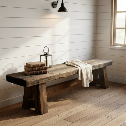 ARLO 55mm Extra Thick Ash Wood Bench