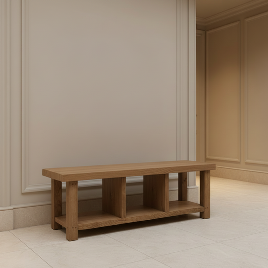 Alby Timeless Oakwood Bench