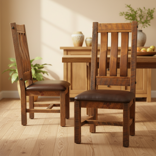 Auber Rustic Ash/Oak Dining Chair