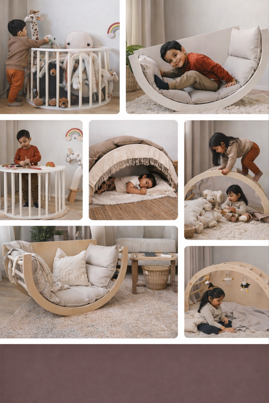 Kids Rocking Bed | Multifunctional Kids' Furniture