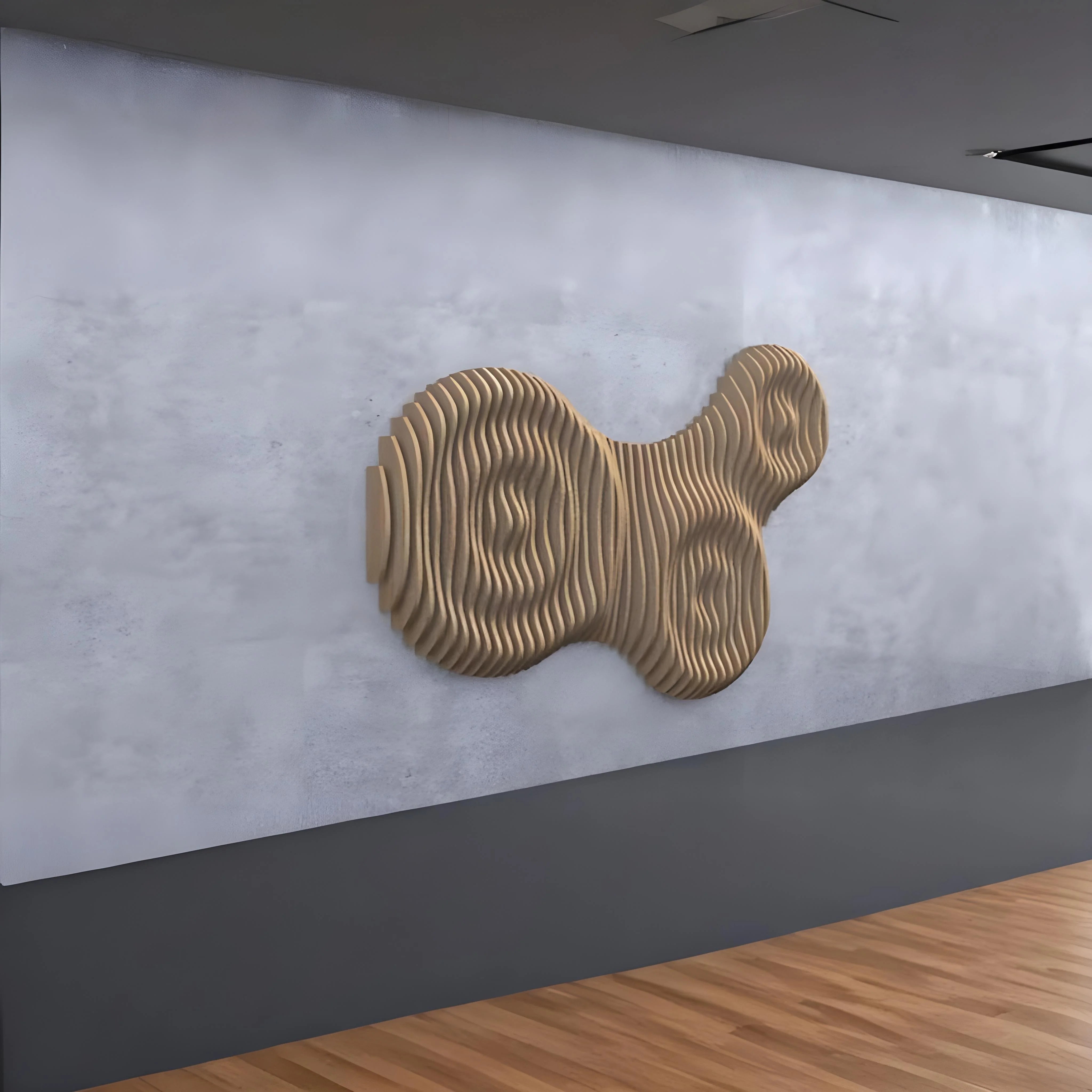 Trioval Flow Parametric Wall Art – Kalatri