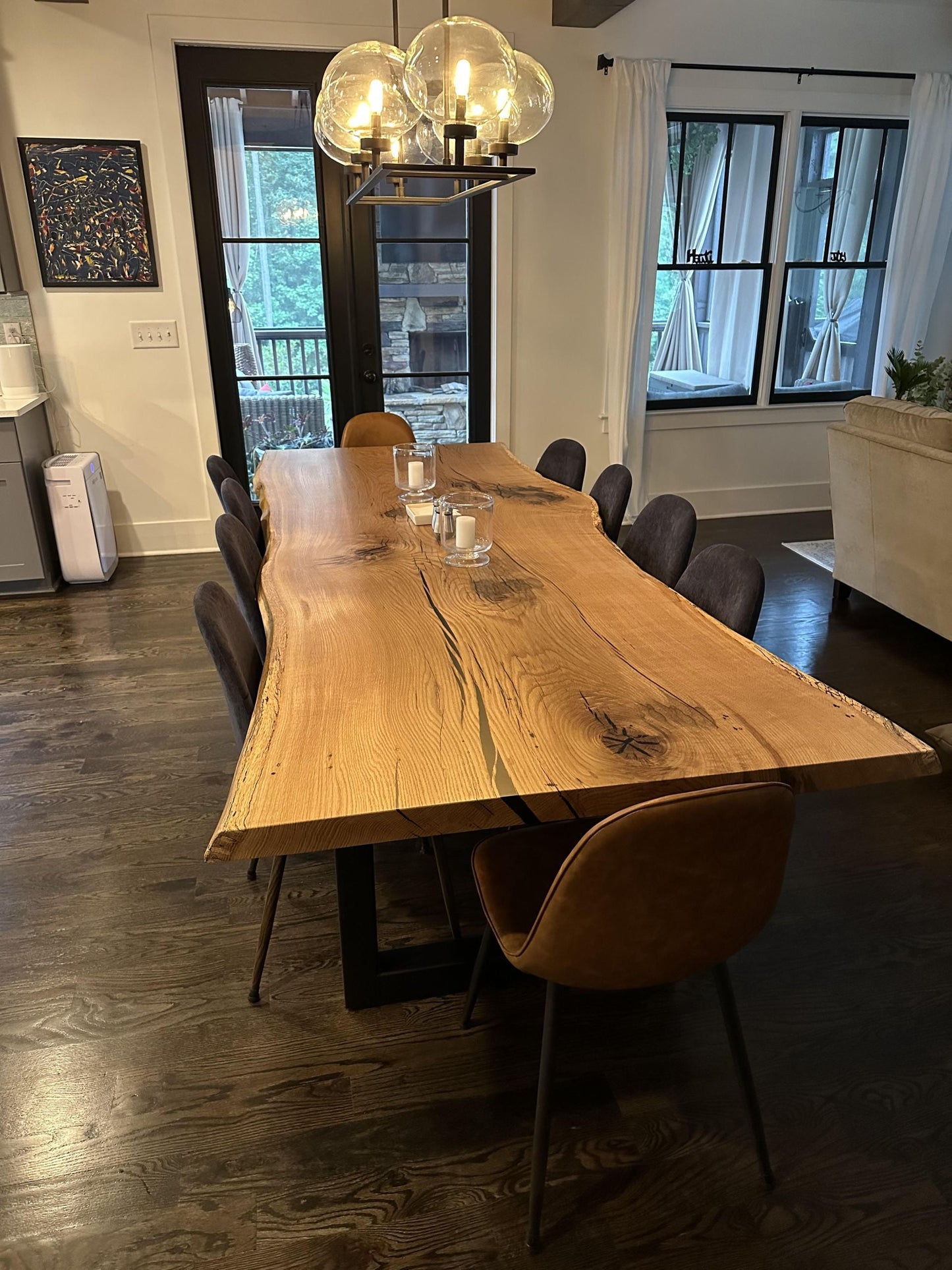 TerraLive Oak Dining Table